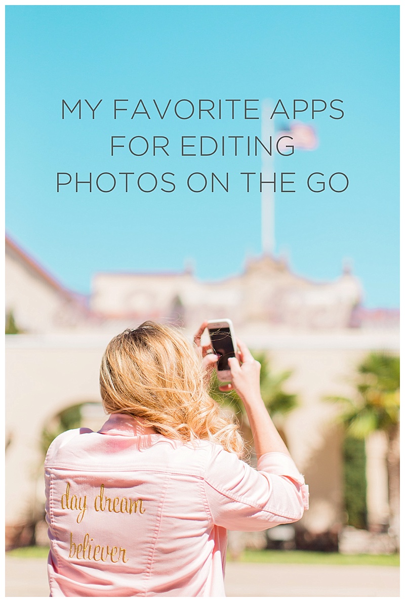TOP 4 INSTAGRAM EDITING APPS featured by top Houston blogger and influencer, Cake and Confetti