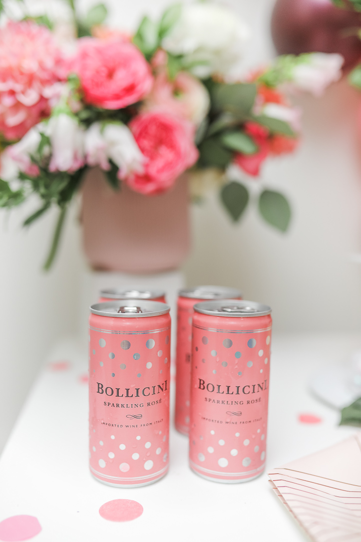 GALENTINES BALLOON BACKDROP featured by top Houston party blogger, Cake and Confetti