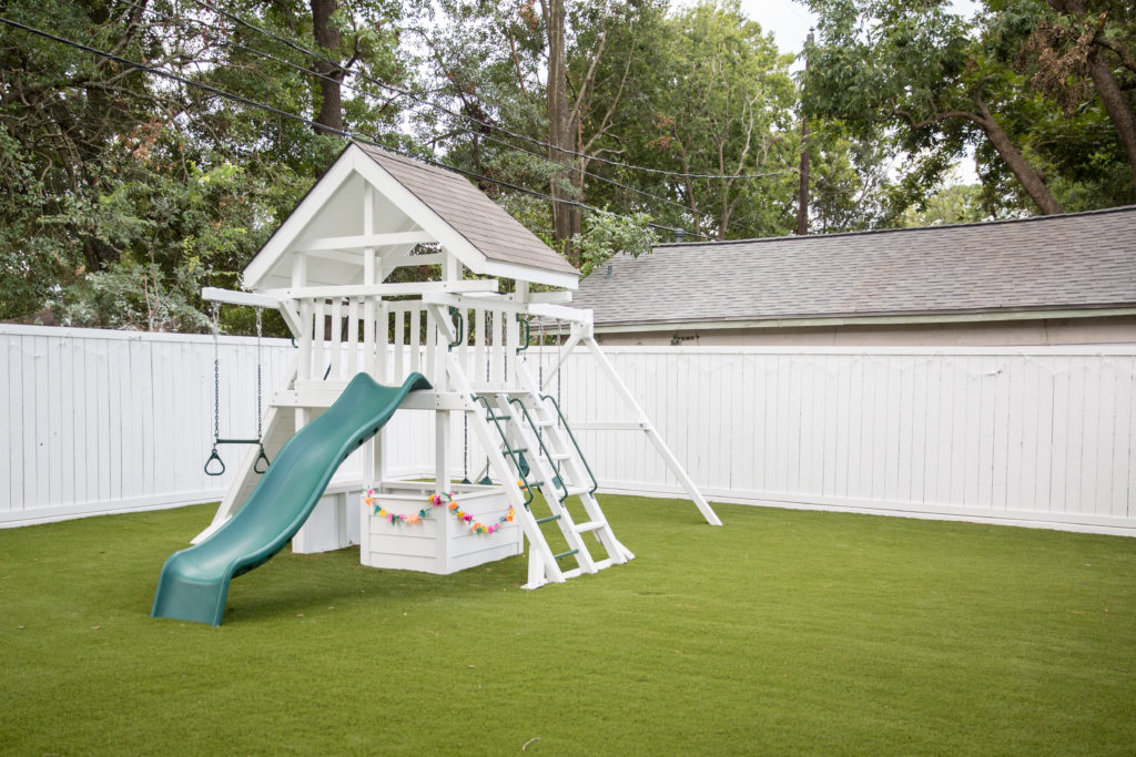 BACKYARD TURF Q&A featured by top Houston lifestyle blogger, Cake and Confetti